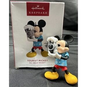 2022 Hallmark Keepsake Ornament Tourist Mickey All About Mickey